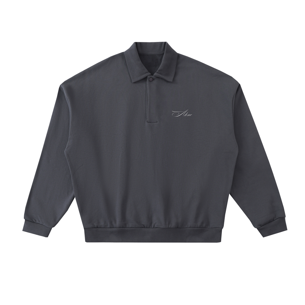 ALONE - Heavyweight Fleece Polo