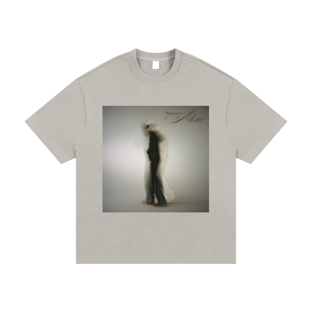 "ALONE" Essential Heavyweight Cotton T-Shirt