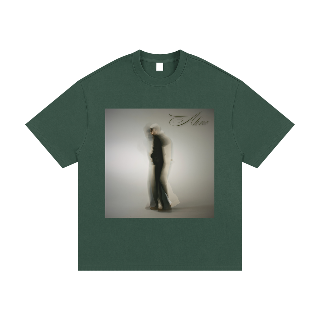 "ALONE" Essential Heavyweight Cotton T-Shirt