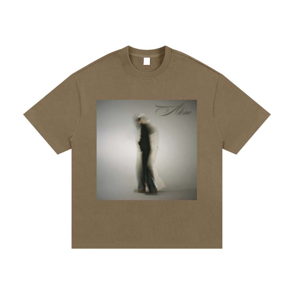 "ALONE" Essential Heavyweight Cotton T-Shirt