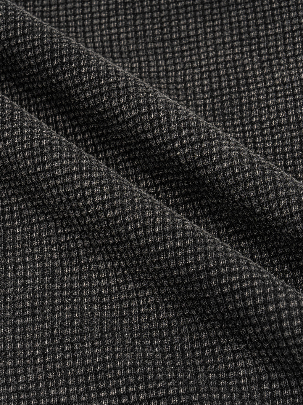 "ALONE" Textured Waffle T-Shirt