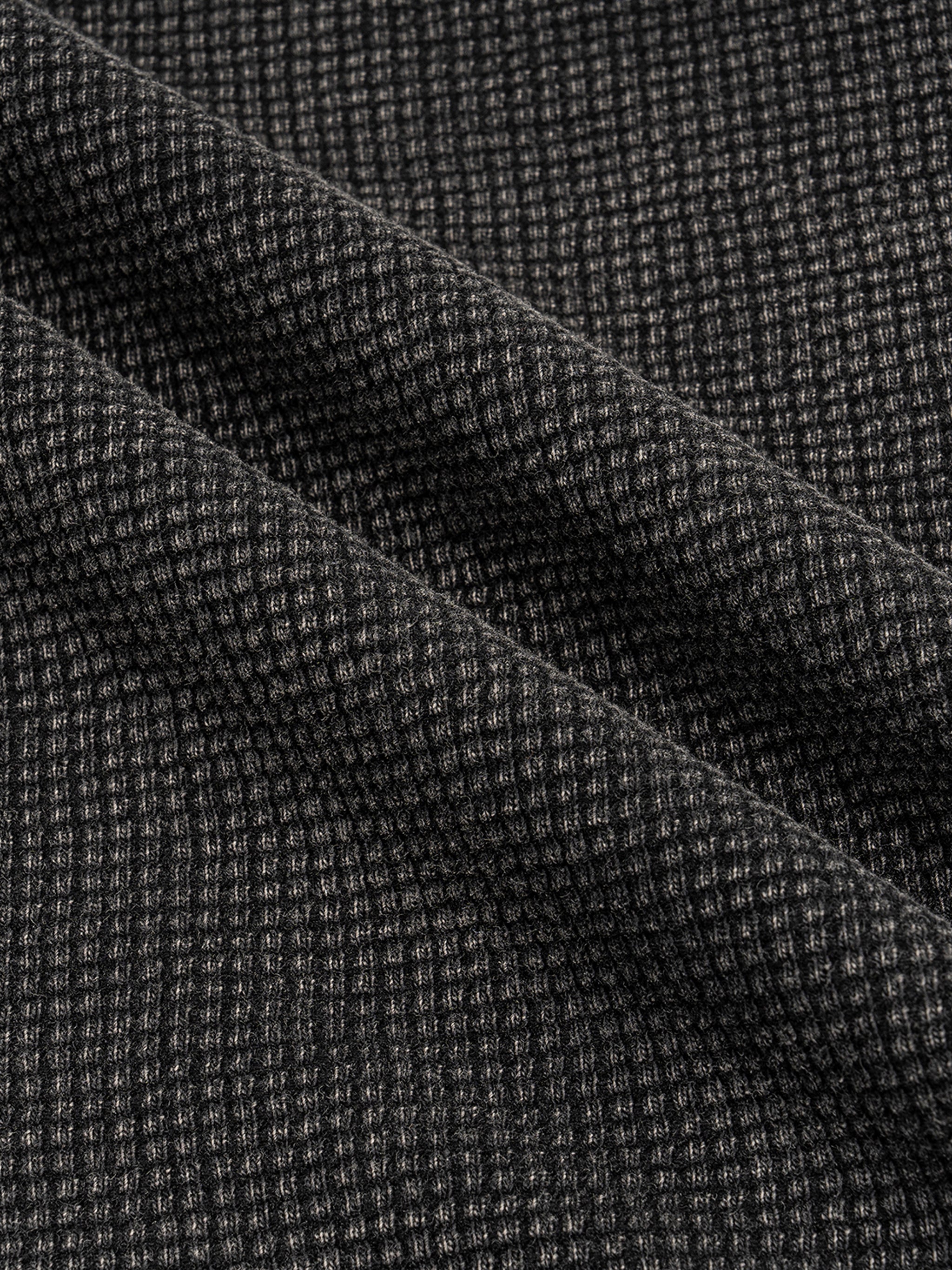 "ALONE" Textured Waffle T-Shirt