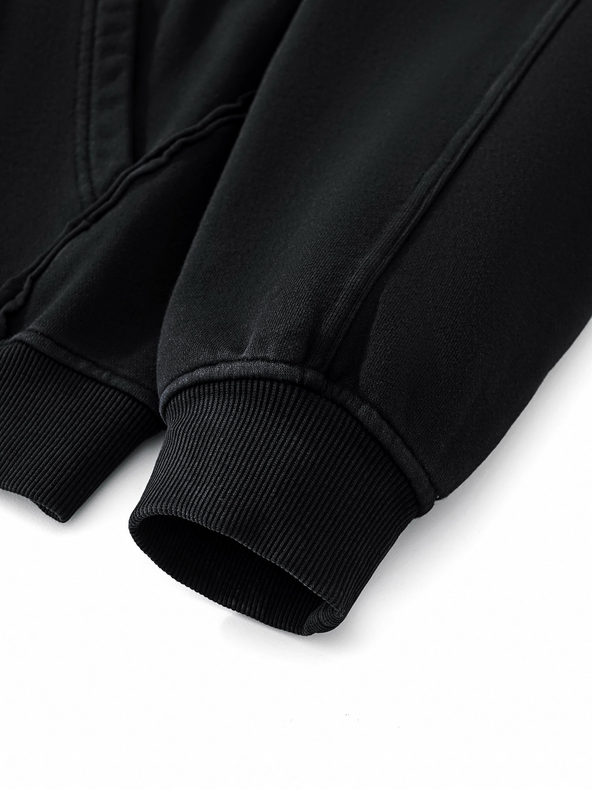 "ALONE" Raw-Seam Enzyme Hoodie